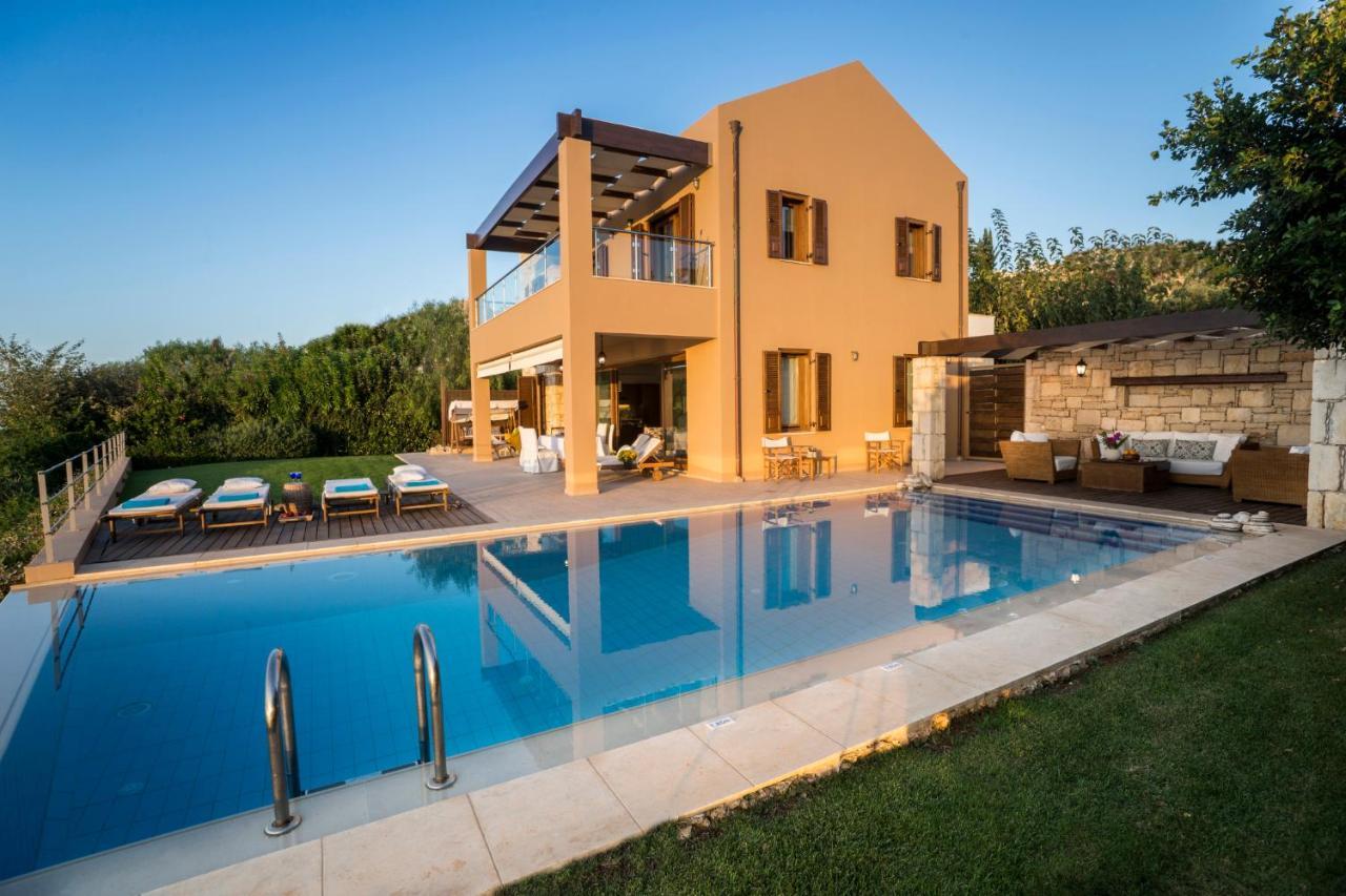 Sk Place Luxury Seafront Villas Chania Almirida Exterior foto