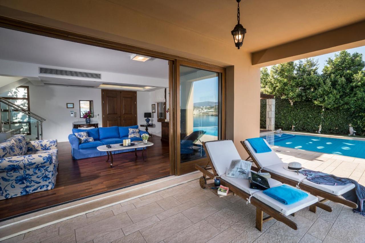 Sk Place Luxury Seafront Villas Chania Almirida Exterior foto