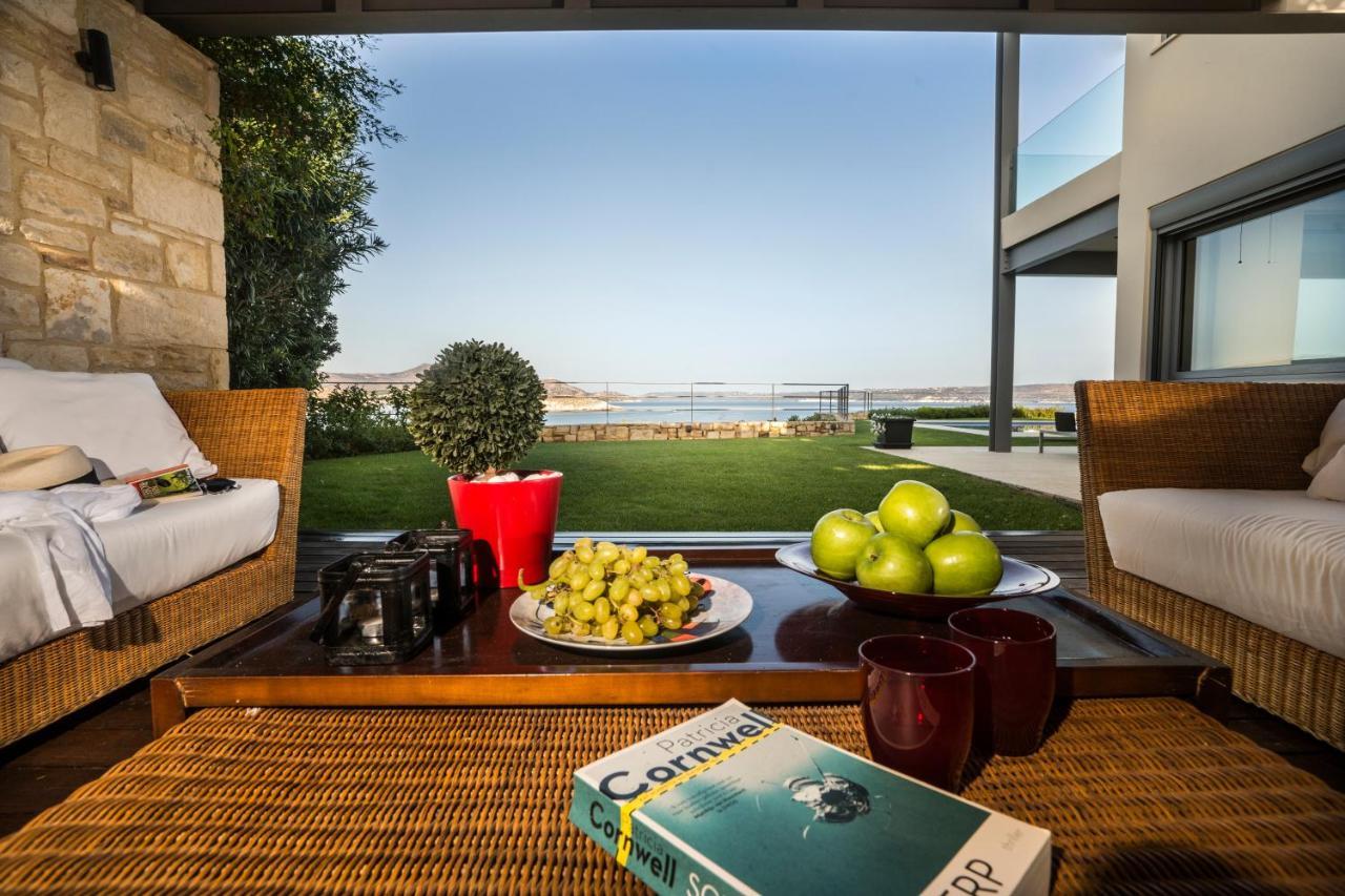 Sk Place Luxury Seafront Villas Chania Almirida Exterior foto