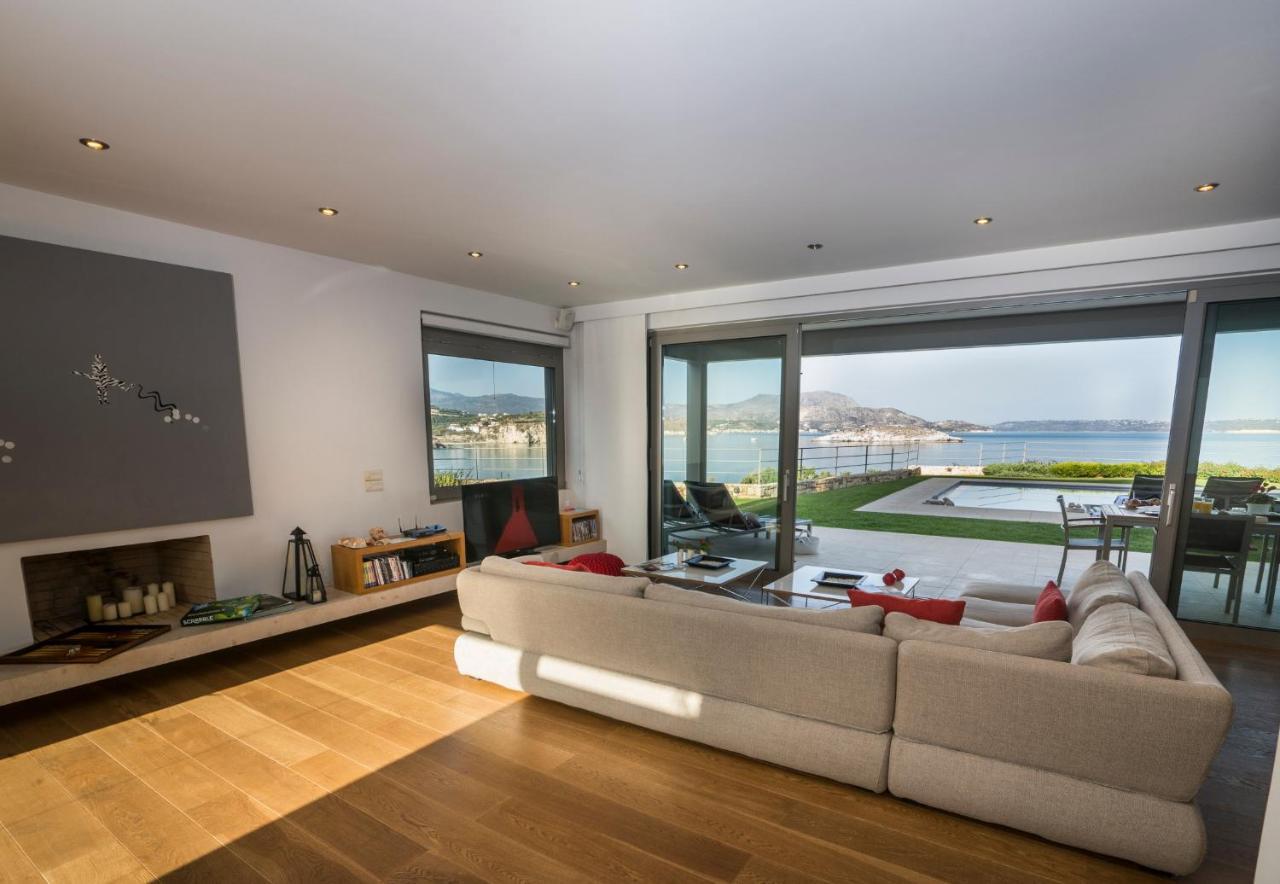 Sk Place Luxury Seafront Villas Chania Almirida Exterior foto