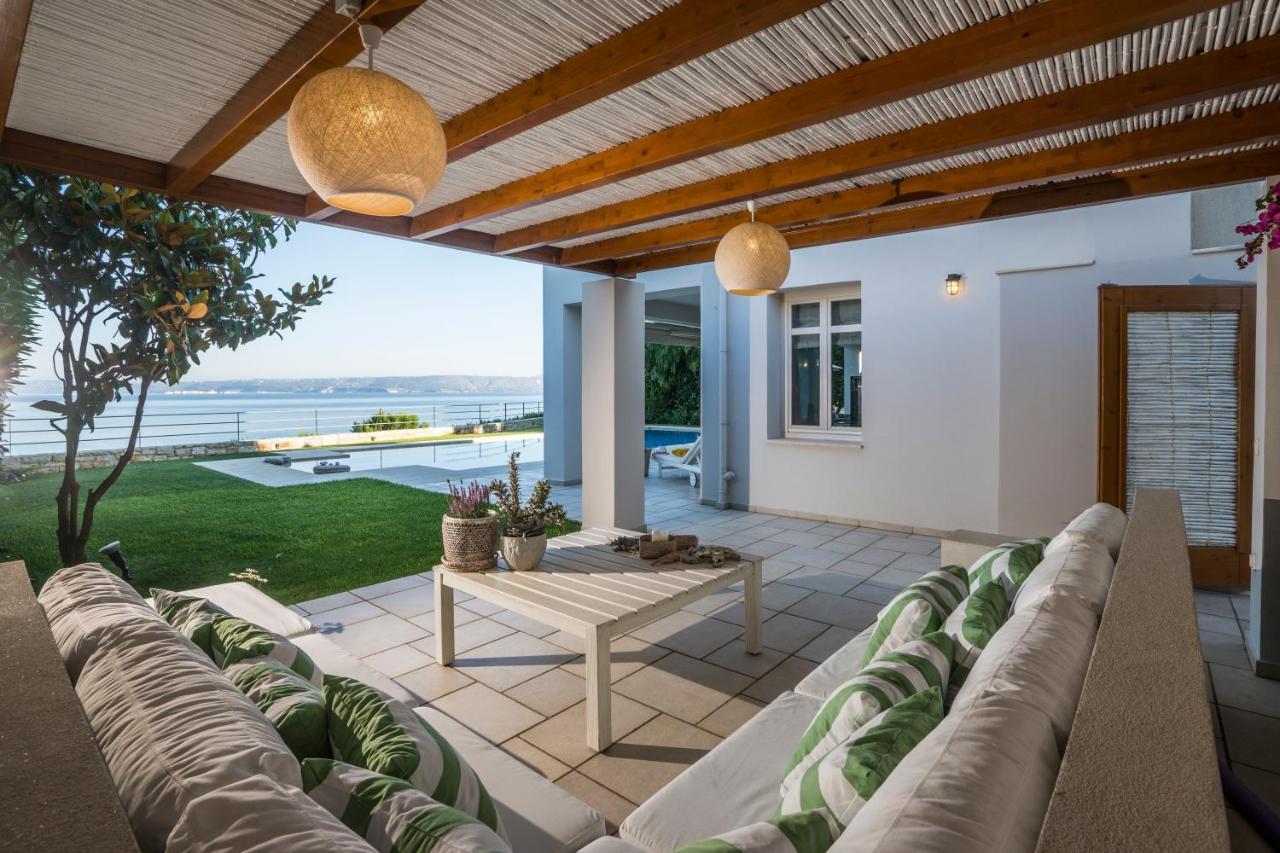 Sk Place Luxury Seafront Villas Chania Almirida Exterior foto