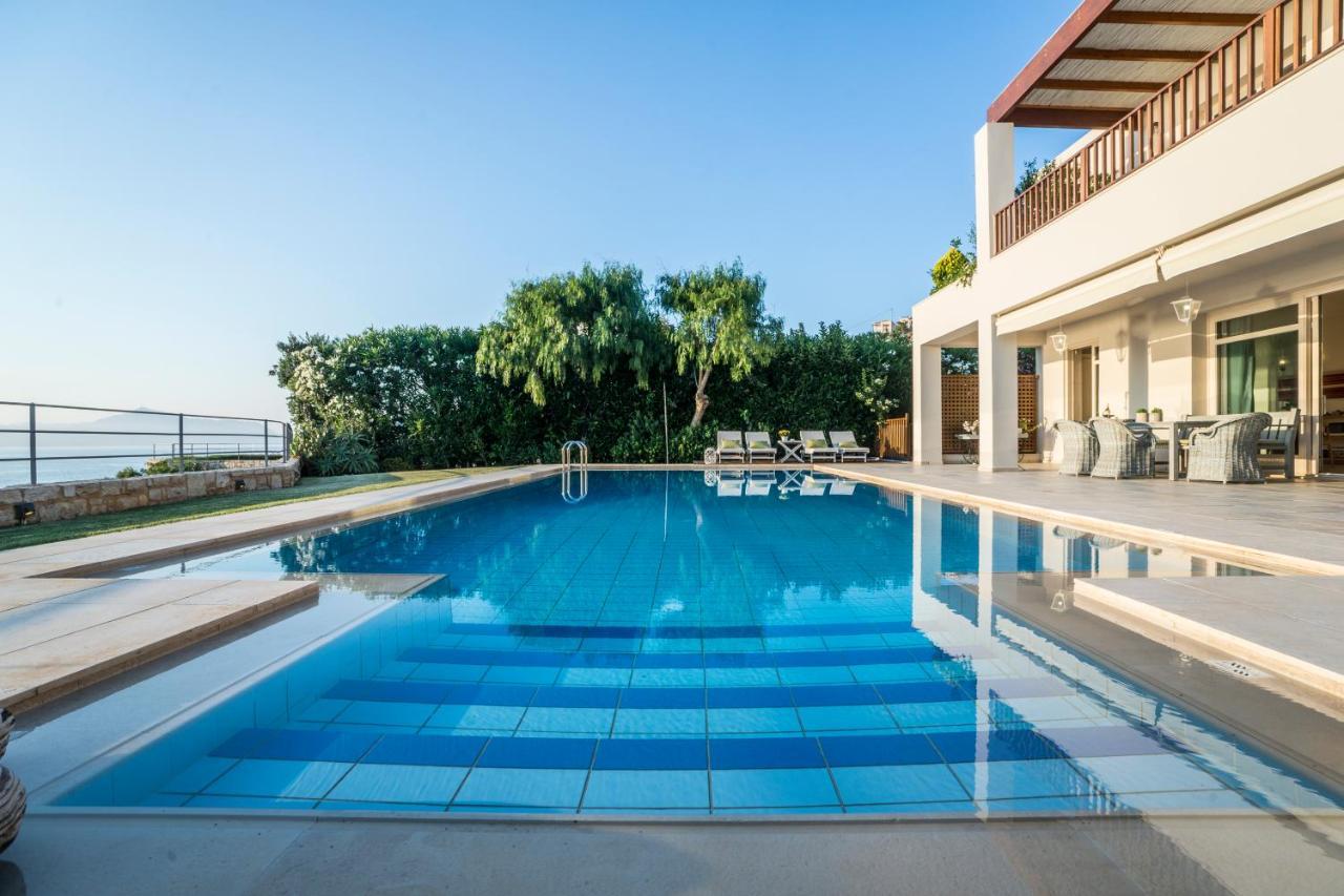 Sk Place Luxury Seafront Villas Chania Almirida Exterior foto
