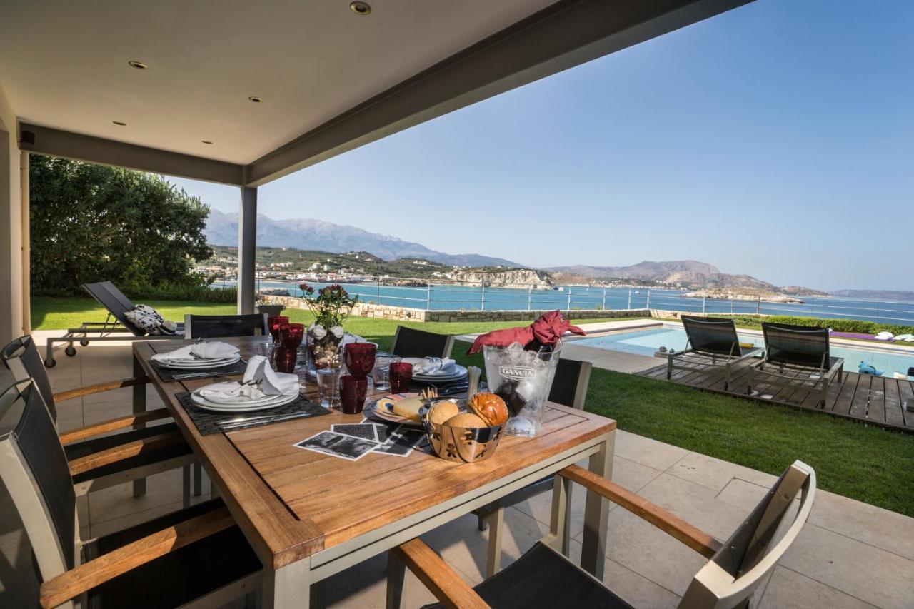 Sk Place Luxury Seafront Villas Chania Almirida Exterior foto