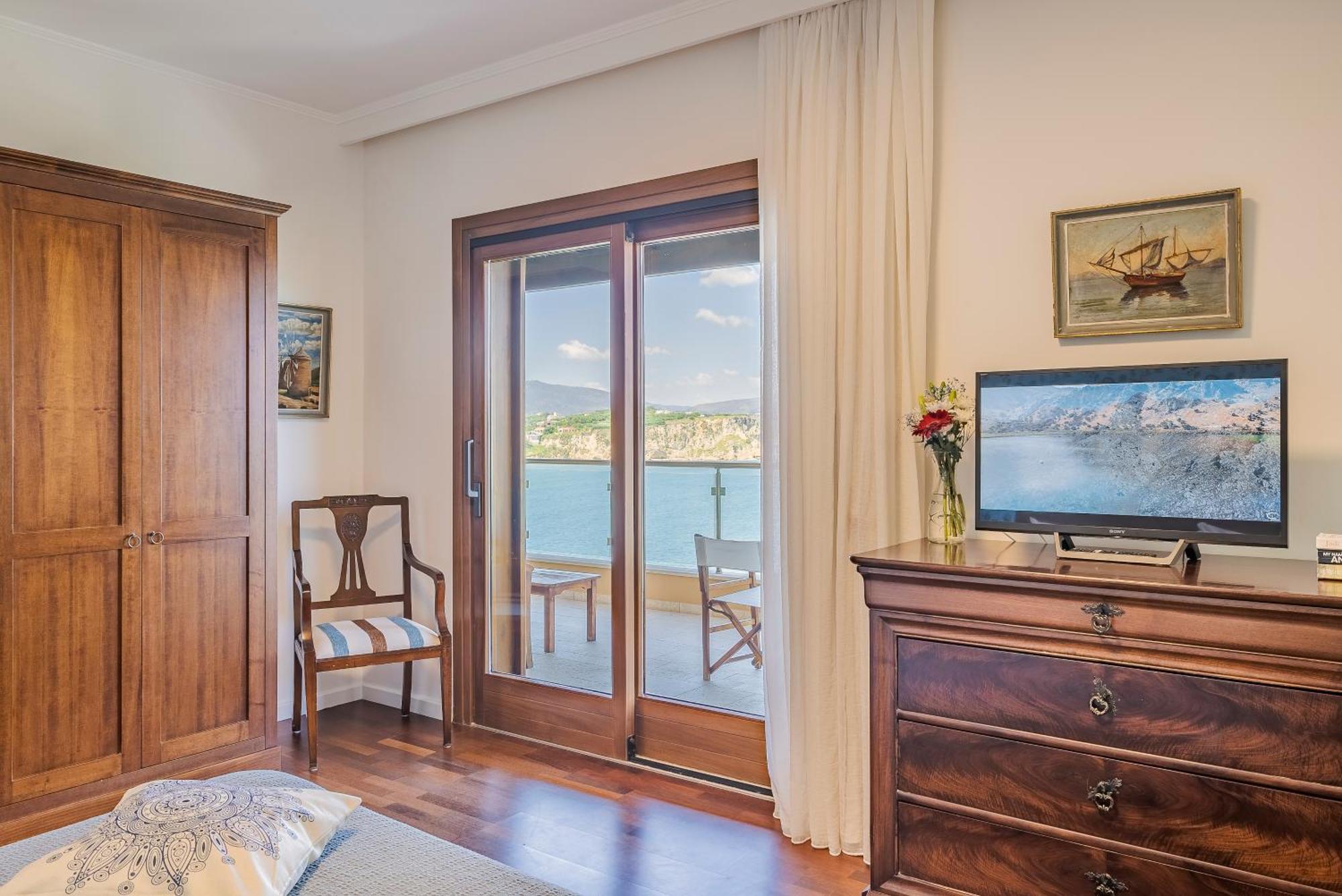 Sk Place Luxury Seafront Villas Chania Almirida Exterior foto