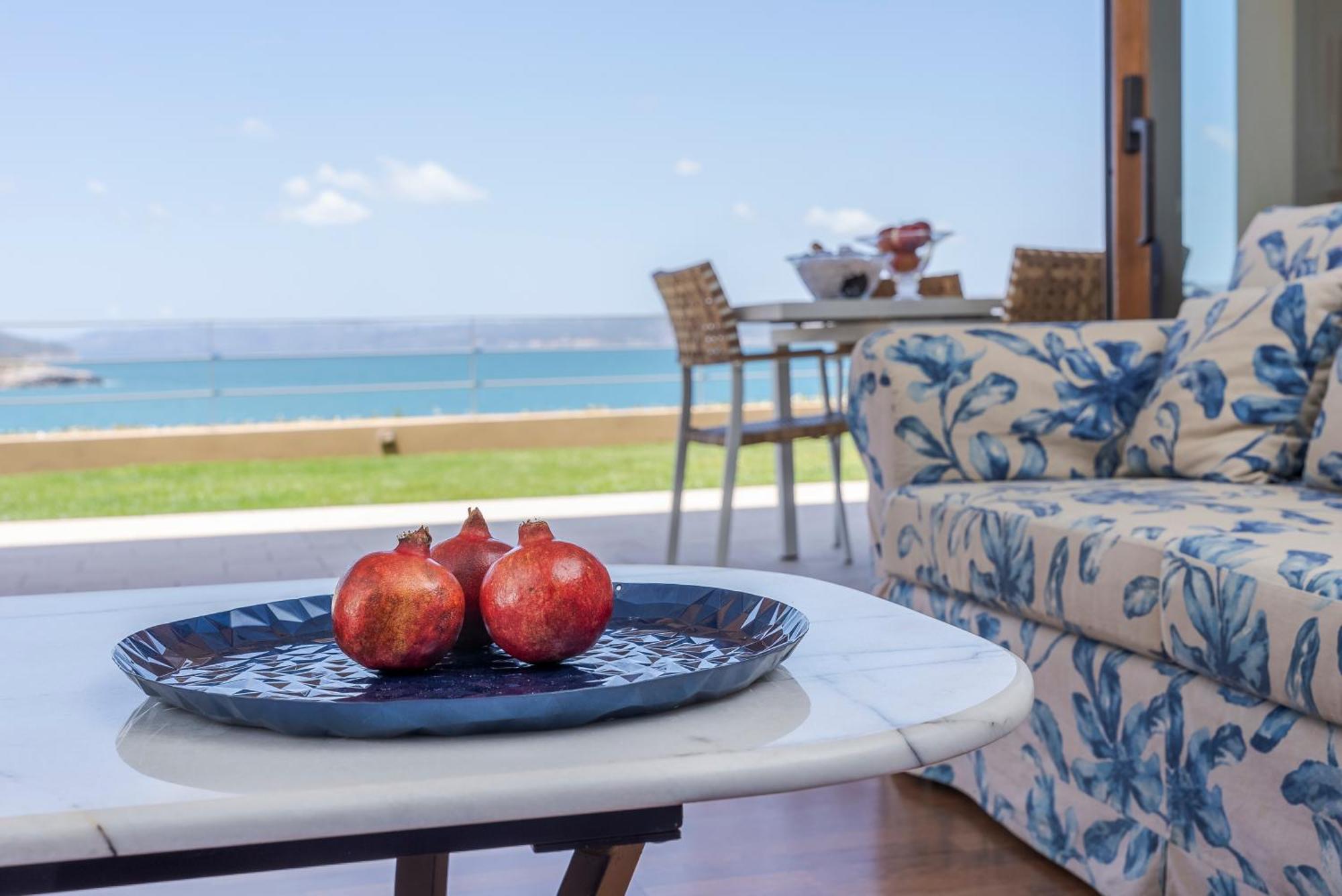 Sk Place Luxury Seafront Villas Chania Almirida Exterior foto