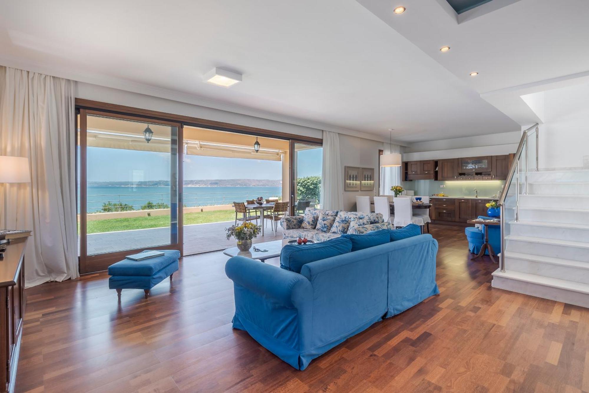 Sk Place Luxury Seafront Villas Chania Almirida Exterior foto